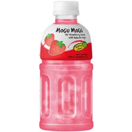 Mogu Mogu Strawberry juice e nata de Cocco ( 12 x 320ml )