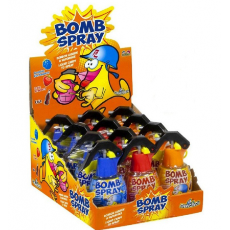 Funny Candy Bomb Spray ( 12 x 57ml ) caramella spray alla frutta