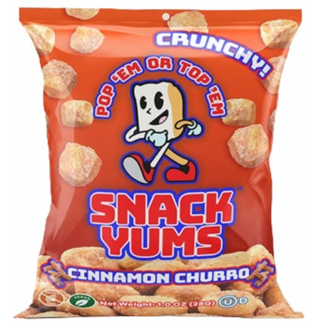 Snack Yums cinnamon churro ( 10 x 28gr ) biscotti 