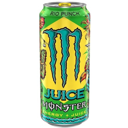 Monster Energy Rio Punch Juice ( 6 x 473ml ) America