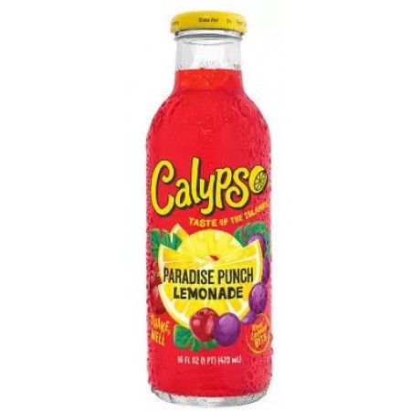 Calypso Paradise Punch Lemonade ( 6 x 473ml ) made in Usa