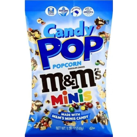 Candy Pop Popcorn Mems ( 8 x 28gr ) made in usa