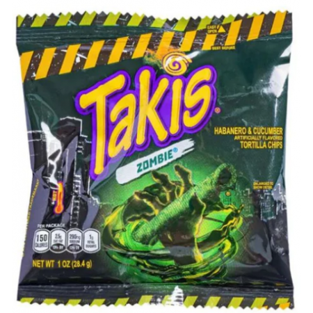 Takis Zombie ( 9 x 28gr ) habanero Cucumber