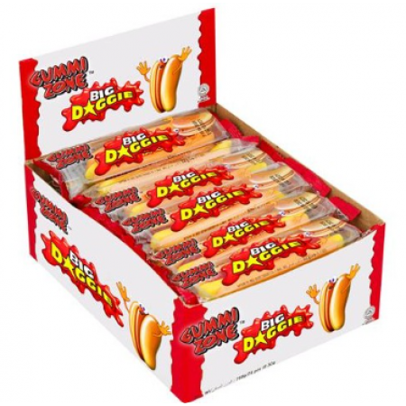 Gummi Zone big Doggie ( 36 x 32g ) gommose hot dog